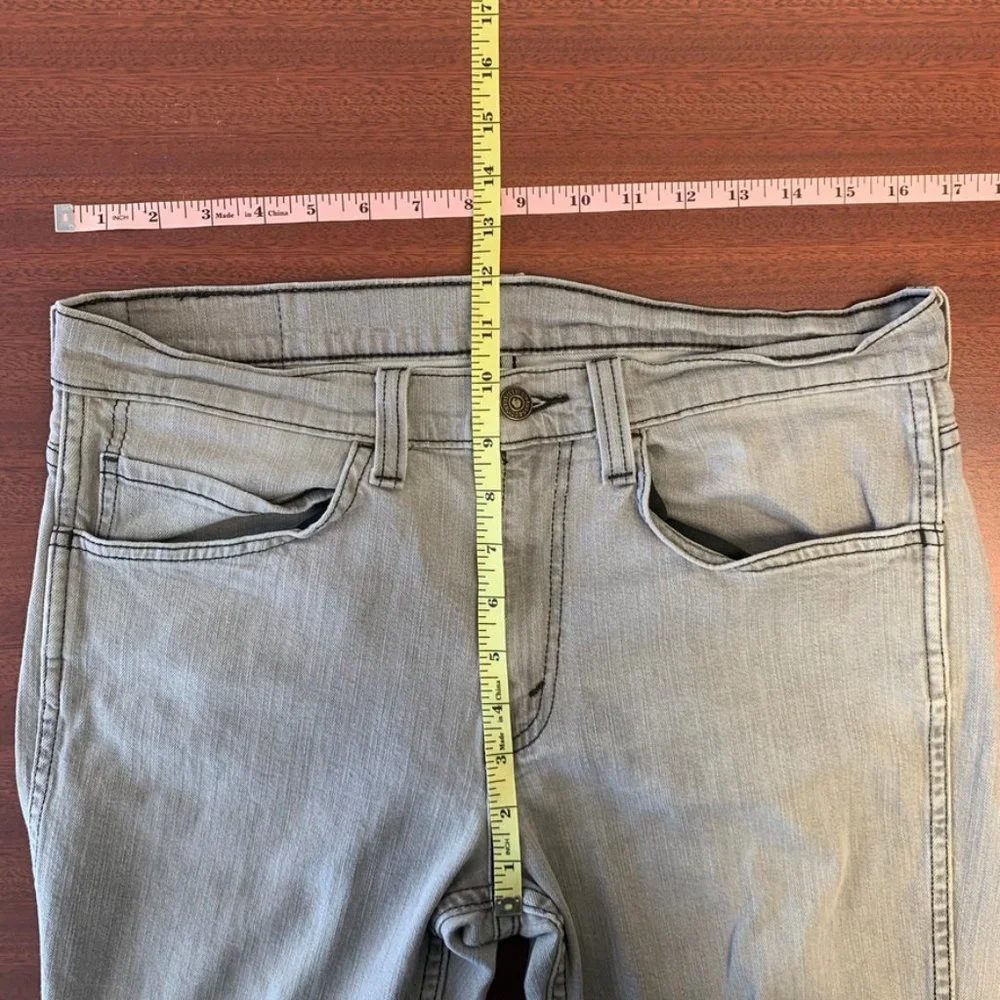 Men's 511 Gray Skinny Stretch Mom Jeans